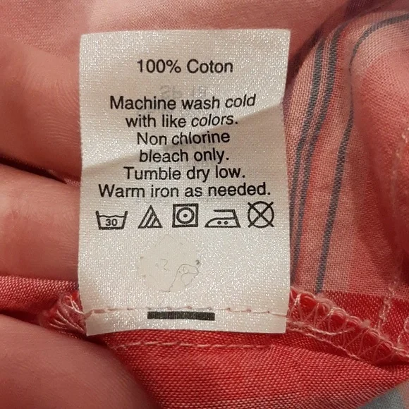 Summer plaid half button top - Picture 6 of 6